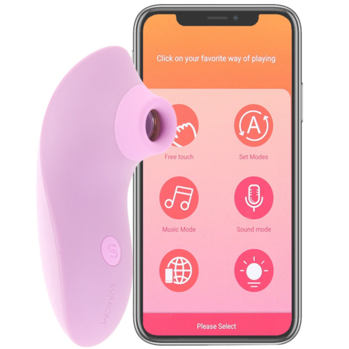 Вакуумний стимулятор Svakom Pulse Lite Neo Lavender