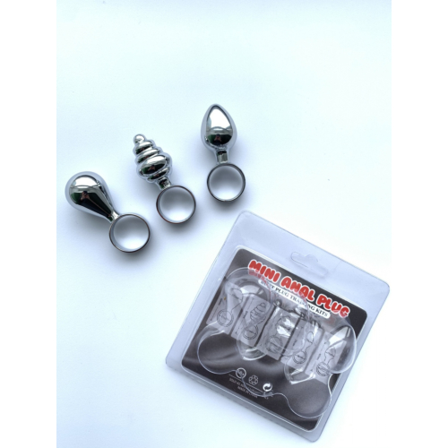 Набір анальних пробок mini anal plug