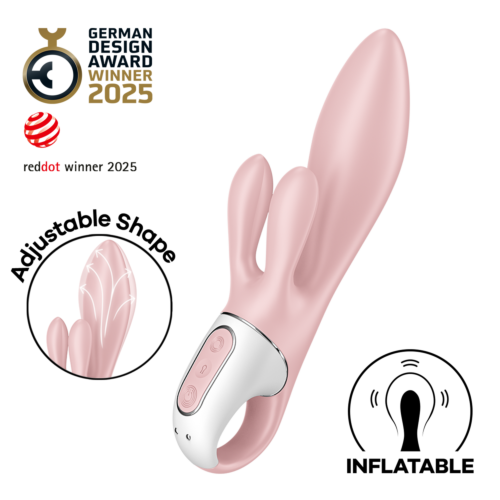 Вібратор Satisfyer Air Pump Bunny 3
