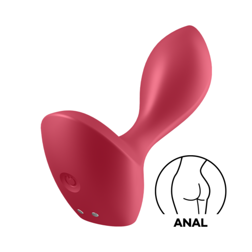 Анальная пробка с вибрацией Satisfyer Backdoor Lover Red