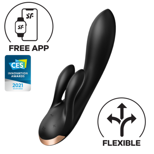 новий товар - Satisfyer - Double Flex Connect App black