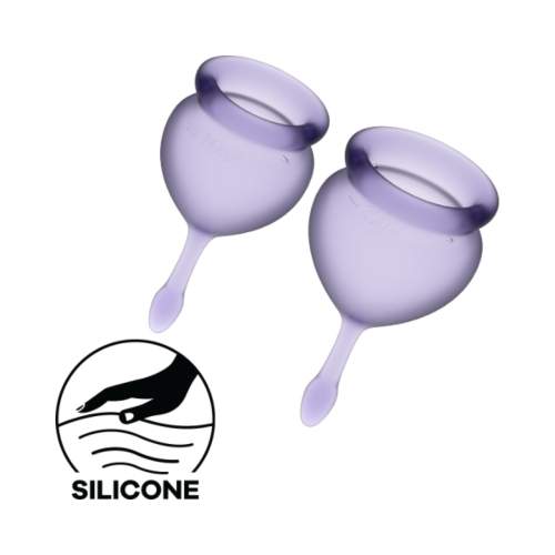 Набор менструальных чаш Satisfyer Feel Good Violet