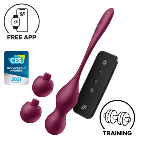 Вагинальные смартшарики Satisfyer Love Birds Vary Connect App