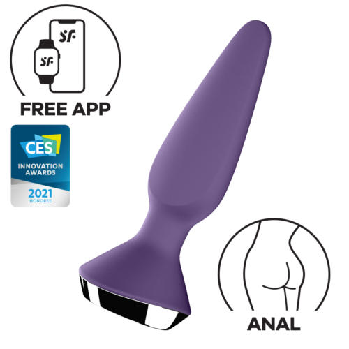 Анальна вібропробка Satisfyer Plug-ilicious 1 Violet