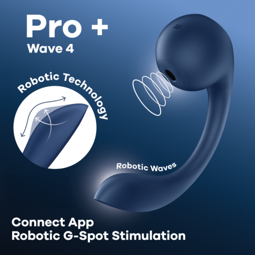 Вібратор Satisfyer Pro+ Wave 4 Connect App