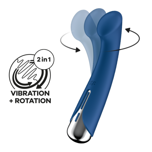 Вібратор Satisfyer Spinning G-Spot 1 Blue