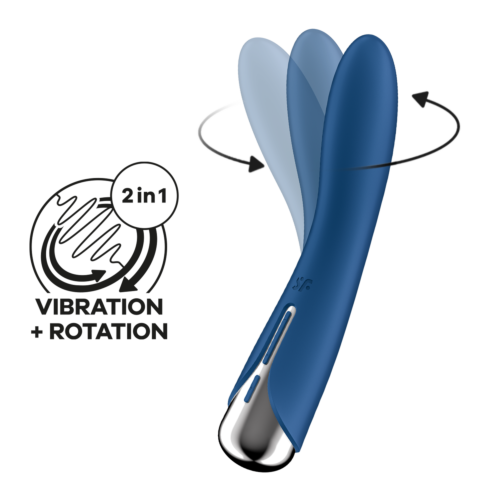 Вібратор Satisfyer Spinning Vibe 1 Blue