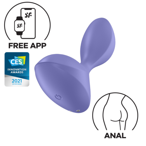 Анальна смартпробка з вібрацією Satisfyer Sweet Seal Violet