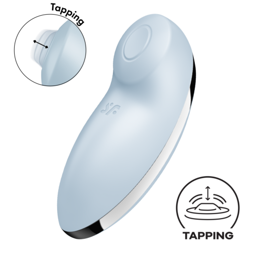 Вібростимулятор Satisfyer Tap & Climax 2 Blue