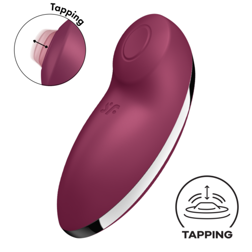 Вібростимулятор Satisfyer Tap & Climax 2 Red