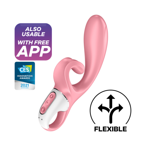 Смарт виібратор Hug me pink