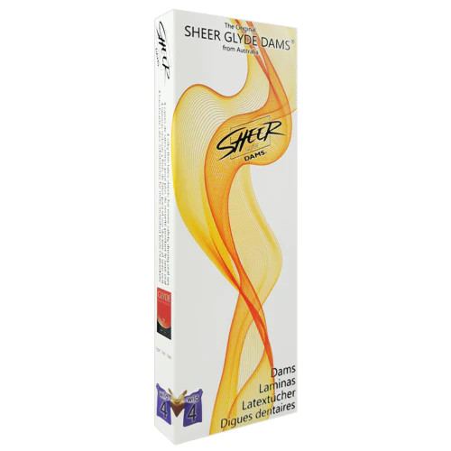 Серветки для куні Glyde Sheer Dams Oral Sex Sheets Wildberry