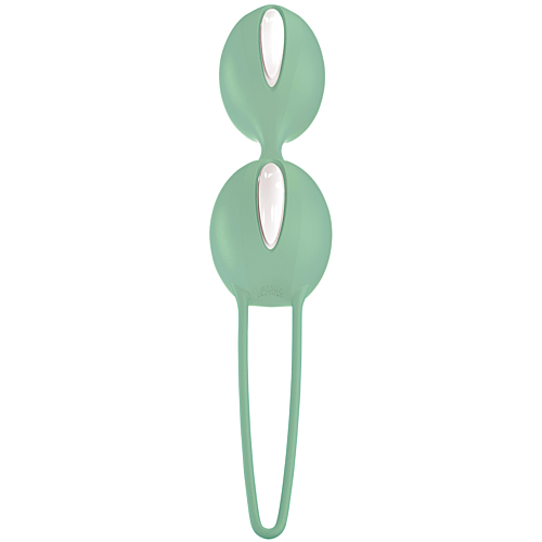 Вагінальні кульки Fun Factory Smartballs Duo White-Pistachio