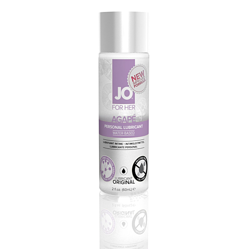 Смазка на водной основе System JO AGAPE - ORIGINAL (60 мл) без глицерина, гликоля и парабенов