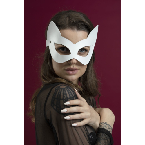 Маска киці Feral Feelings Kitten Mask White