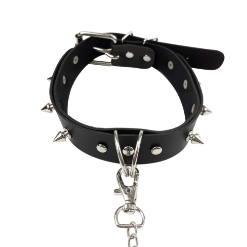 Нашийник Art of Sex Collar Spikes and Leash