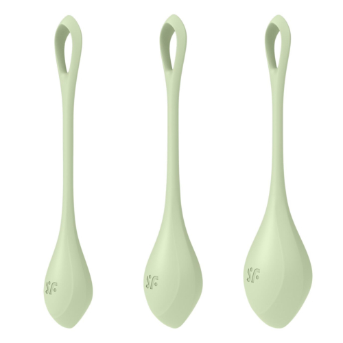 Вагінальні кульки Satisfyer Yoni Power 2 Light Green