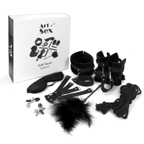 Набор Art of Sex Soft Touch BDSM Set Black