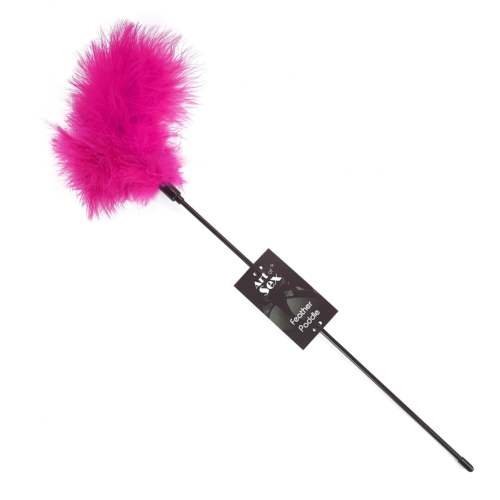 Лоскітка з пером індика Art of Sex Feather Paddle Pink