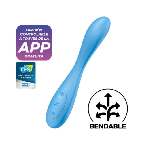 Вібратор  Satisfyer G-Spot Flex 4+ blue