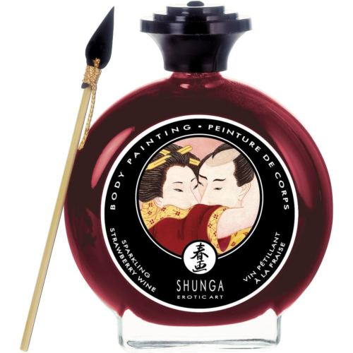 Їстівна фарба Shunga Erotic Art Strawberry Wine 100 мл