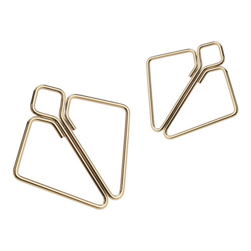 Затискачі для сосків Lockink Nipple Clamps Minimalism Golden