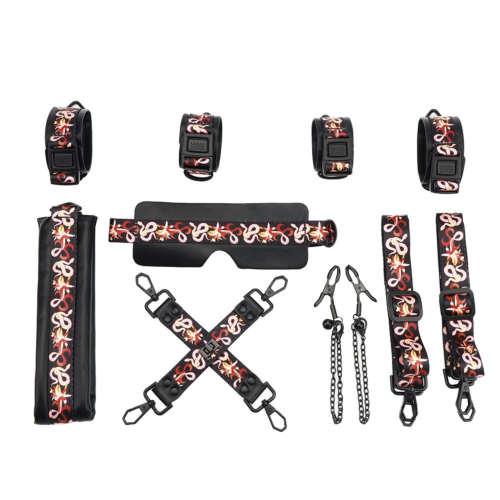 Набор BDSM Lockink The Flowering Serpent Bondage Set 7 шт