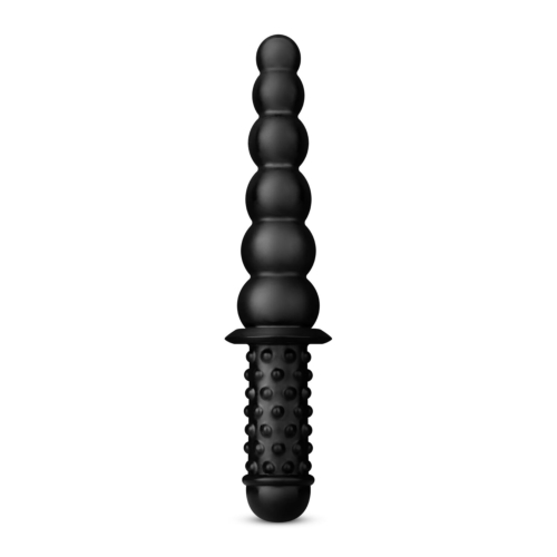 Двухсторонний анальный стимулятор Buttr Akimbo Double Sided Anal Dildo Black