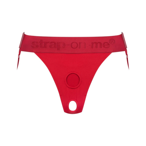 Трусики для страпона Strap-On-Me Harnais Lingerie Unique One Size Red