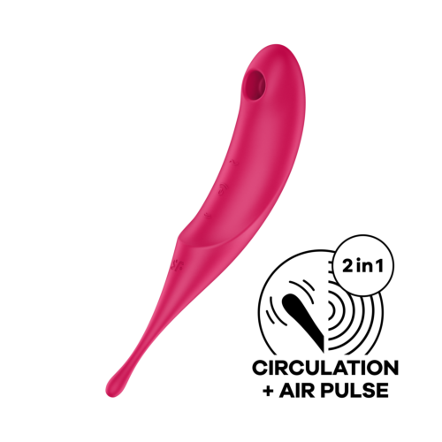 Стимулятор Satisfyer Twirling Pro red