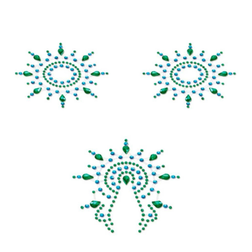 Пестіс Petits Joujoux Gloria set of 3 Green-Blue