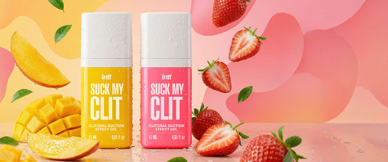 Intt Suck My Clit Tropical Mango — смоктайзер для клітора